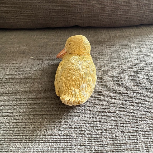Vintage Sandra Brue Sandicast Sleeping Duck Duckling Figurine - Picture 5 of 10